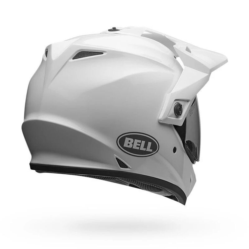 Bell MX-9 Solid Adventure Mips Motorcycle Helmet - Back View