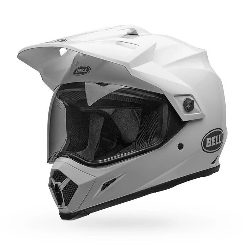 Bell MX-9 Solid Adventure Mips Motorcycle Helmet - Front View