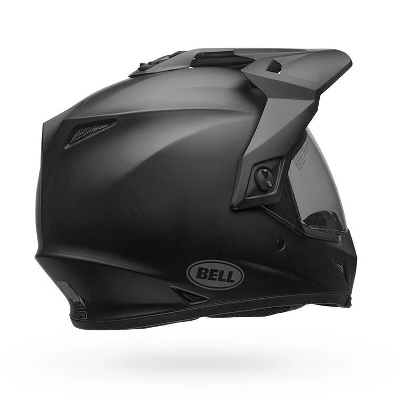 Bell MX-9 Solid Adventure Mips Motorcycle Helmet - Back View