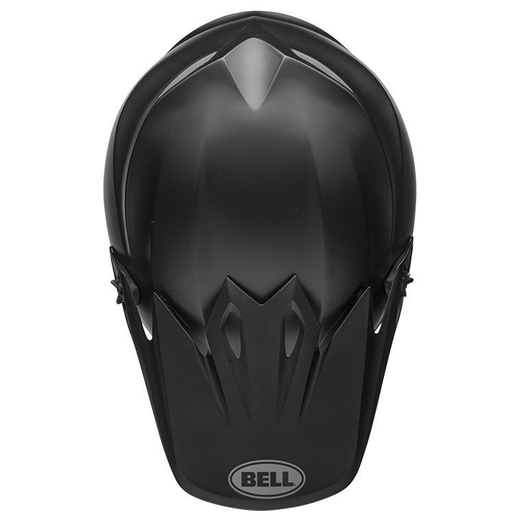 Bell MX-9 Mips Solid Motorcycle Helmet - Top View