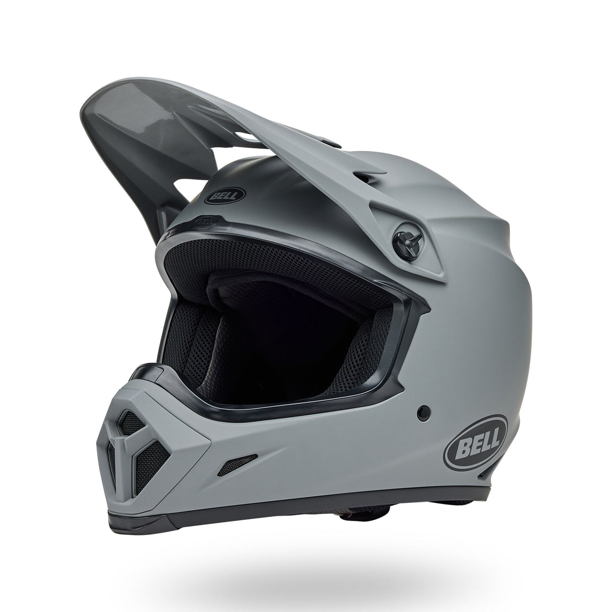 Bell MX-9 Mips Solid Motorcycle Helmet - Front View