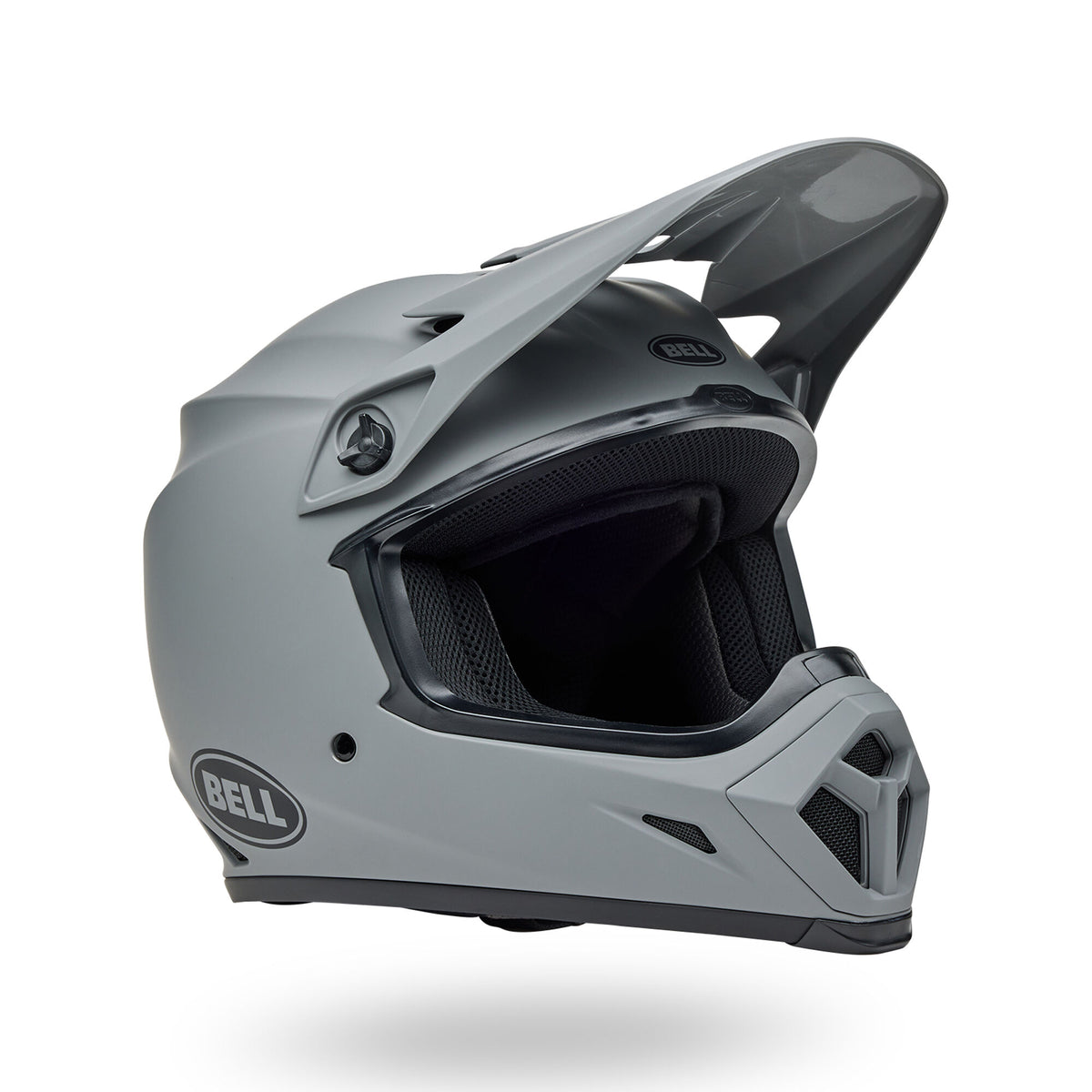 Bell MX-9 Mips Solid Motorcycle Helmet - Front View