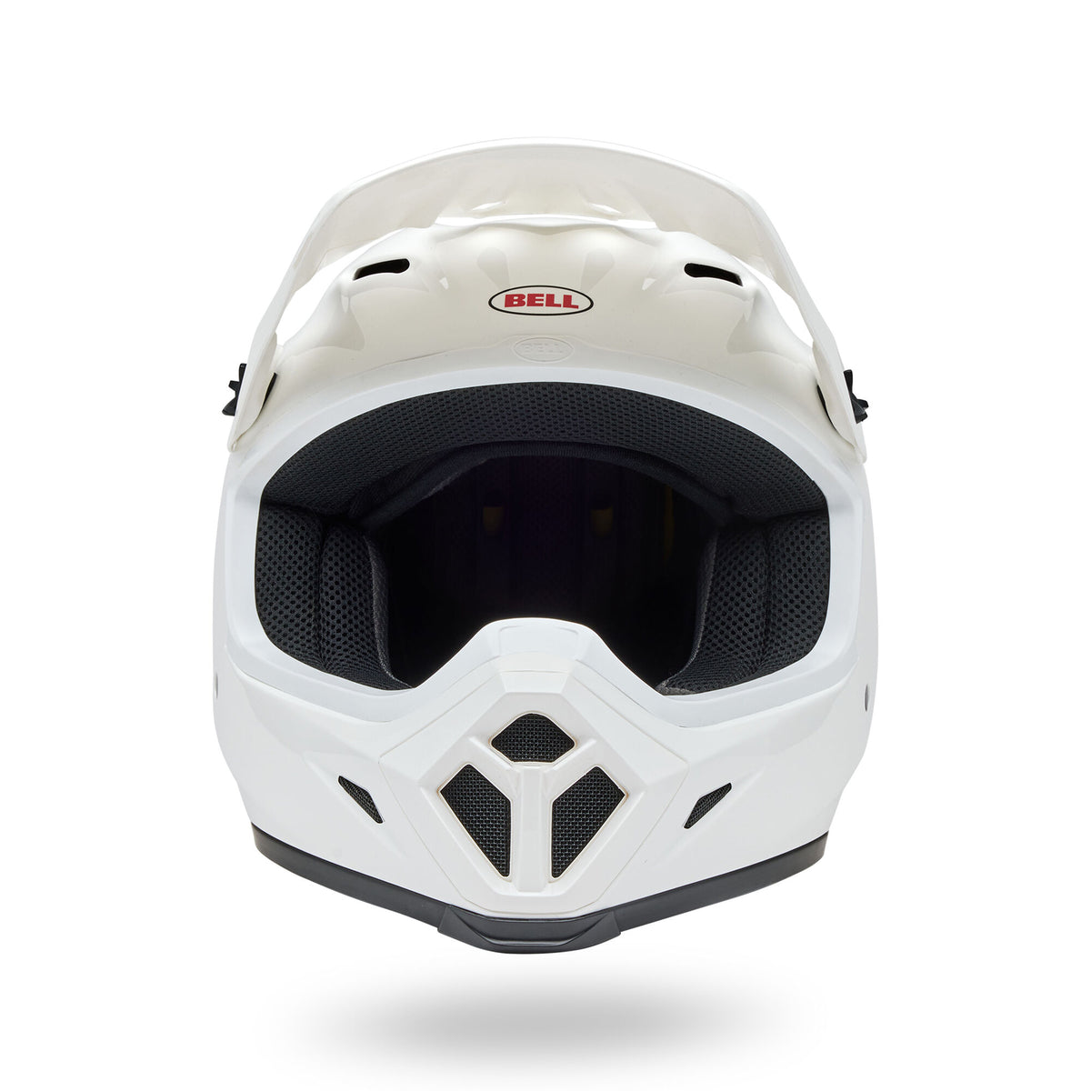 Bell MX-9 Mips Solid Motorcycle Helmet - Front View