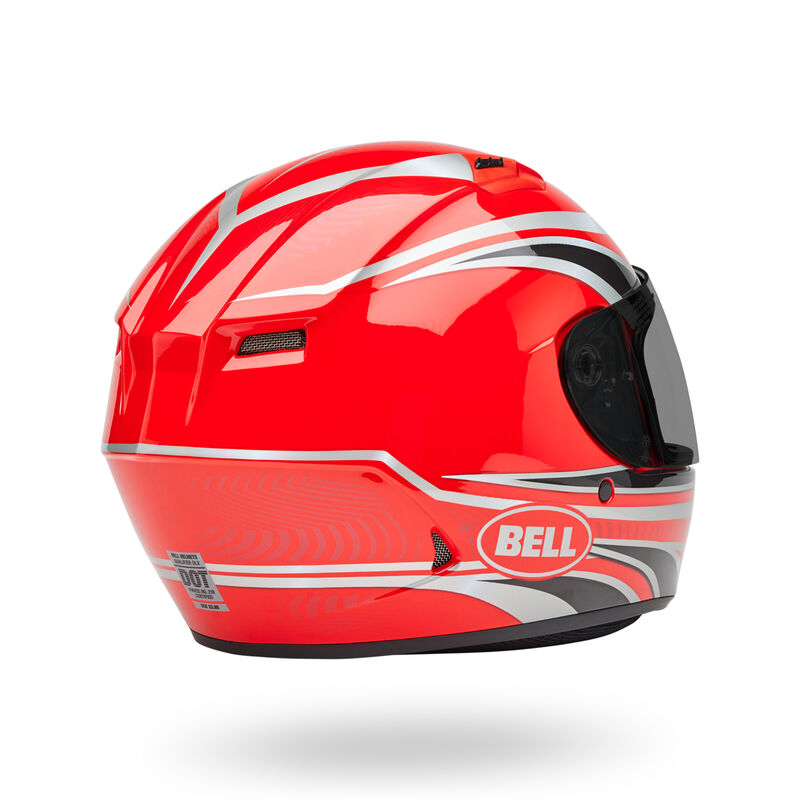 Bell Qualifier Conduit Full Face Motorcycle Helmet - Back View
