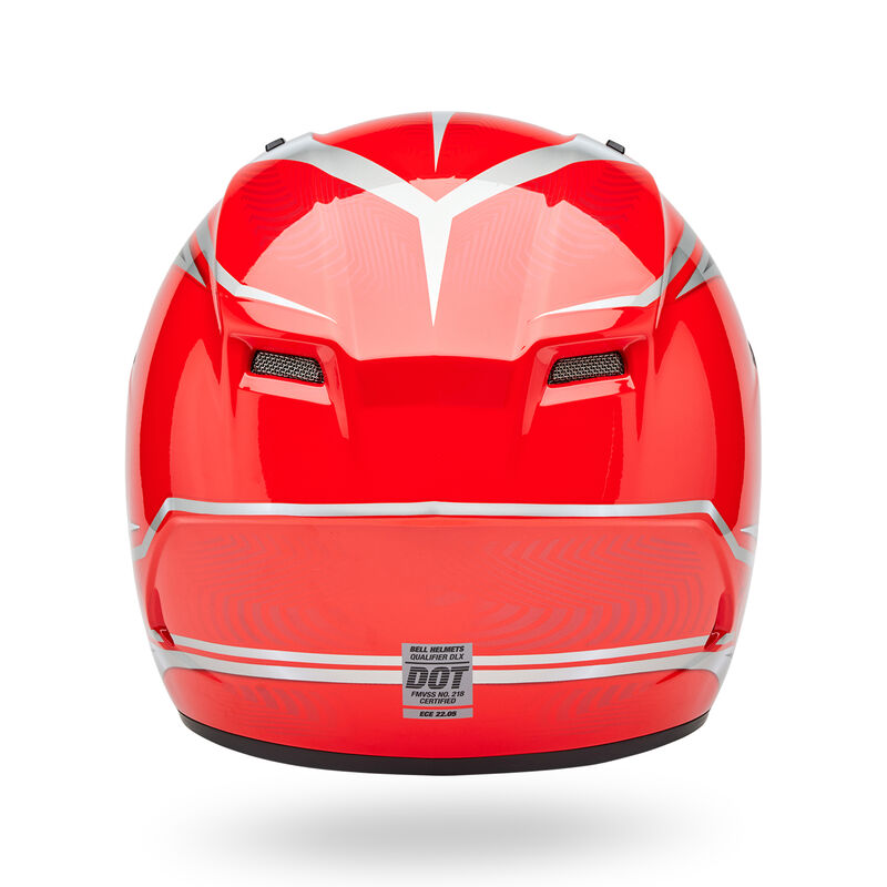 Bell Qualifier Conduit Full Face Motorcycle Helmet - Back View