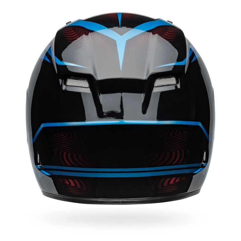 Bell Qualifier Conduit Full Face Motorcycle Helmet - Back View