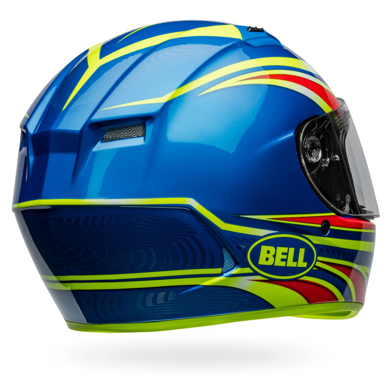 Bell Qualifier Conduit Full Face Motorcycle Helmet - Back View