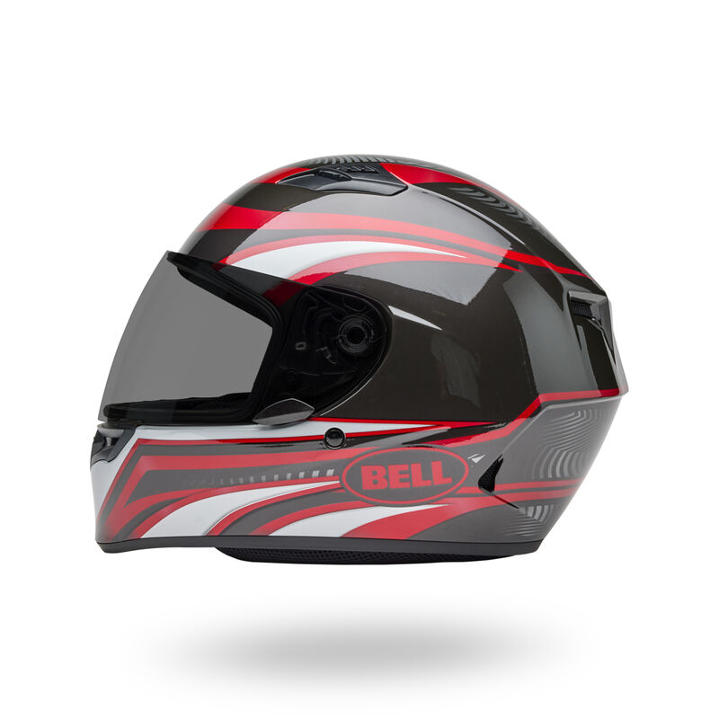 Bell Qualifier Conduit Full Face Motorcycle Helmet - Side Profile View