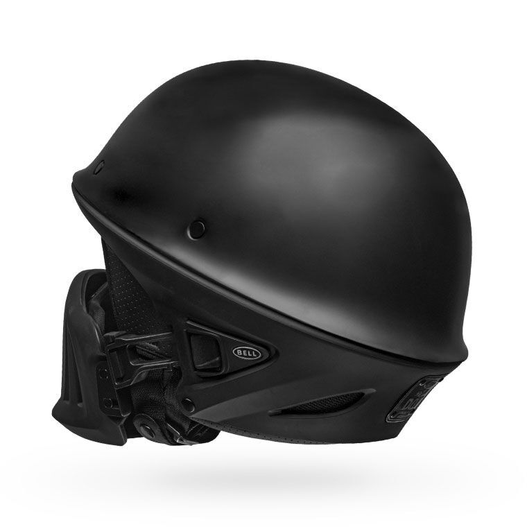 Bell Rogue Solid Half Face Motorcycle Helmet - Back View
