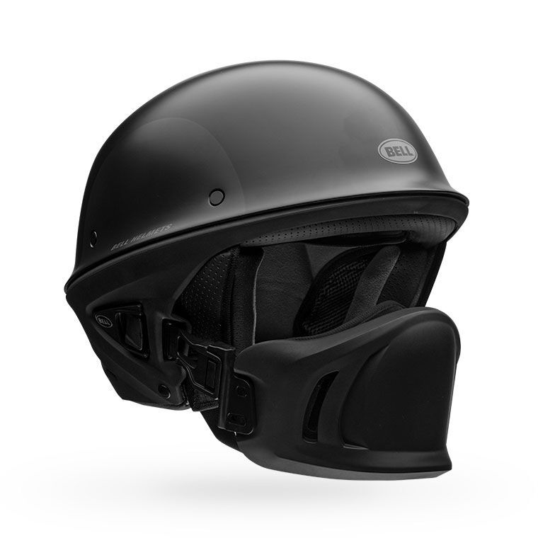 Bell Rogue Solid Half Face Motorcycle Helmet - Front View