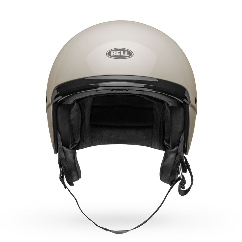 Bell Scout Air Solid Half Face Motorcycle Helmet - Front View