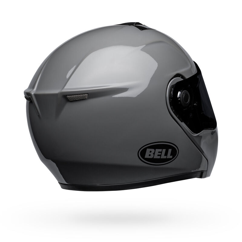 Bell SRT Solid Modular Motorcycle Helmet - Back View