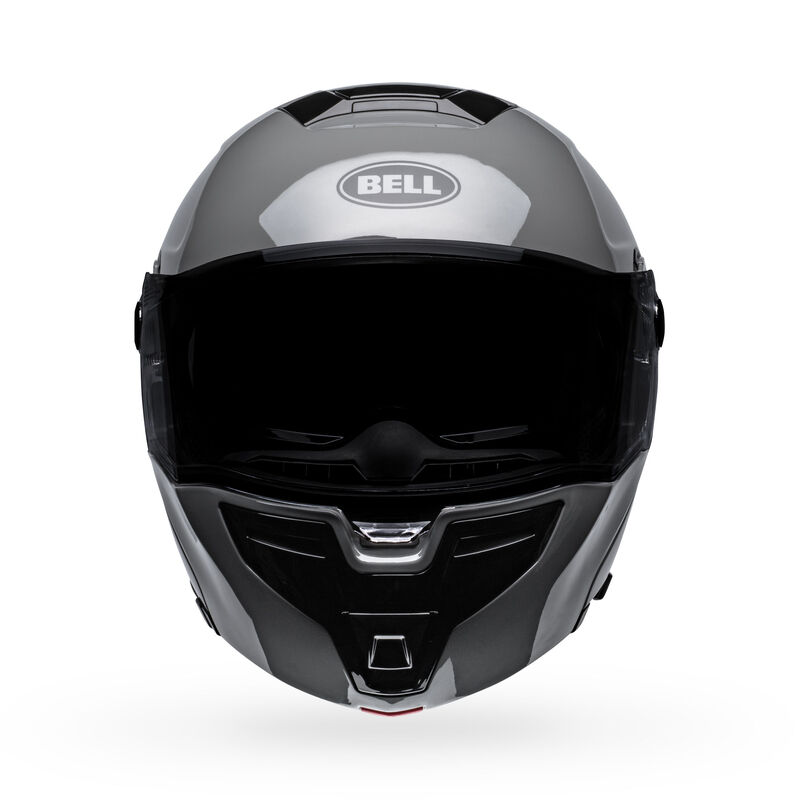 Bell SRT Solid Modular Motorcycle Helmet - Front View
