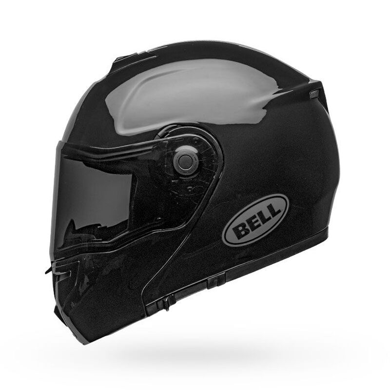 Bell SRT Solid Modular Motorcycle Helmet - Side Profile View