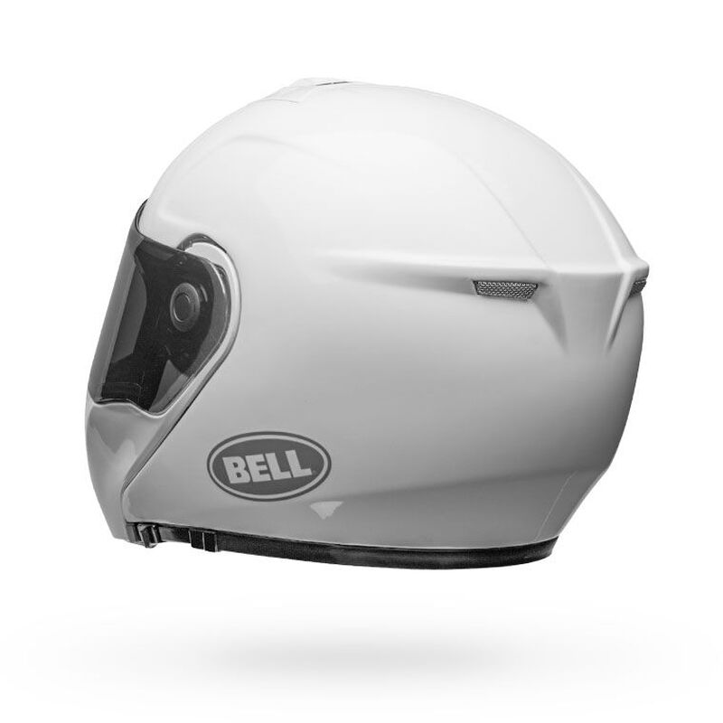 Bell SRT Solid Modular Motorcycle Helmet - Back View