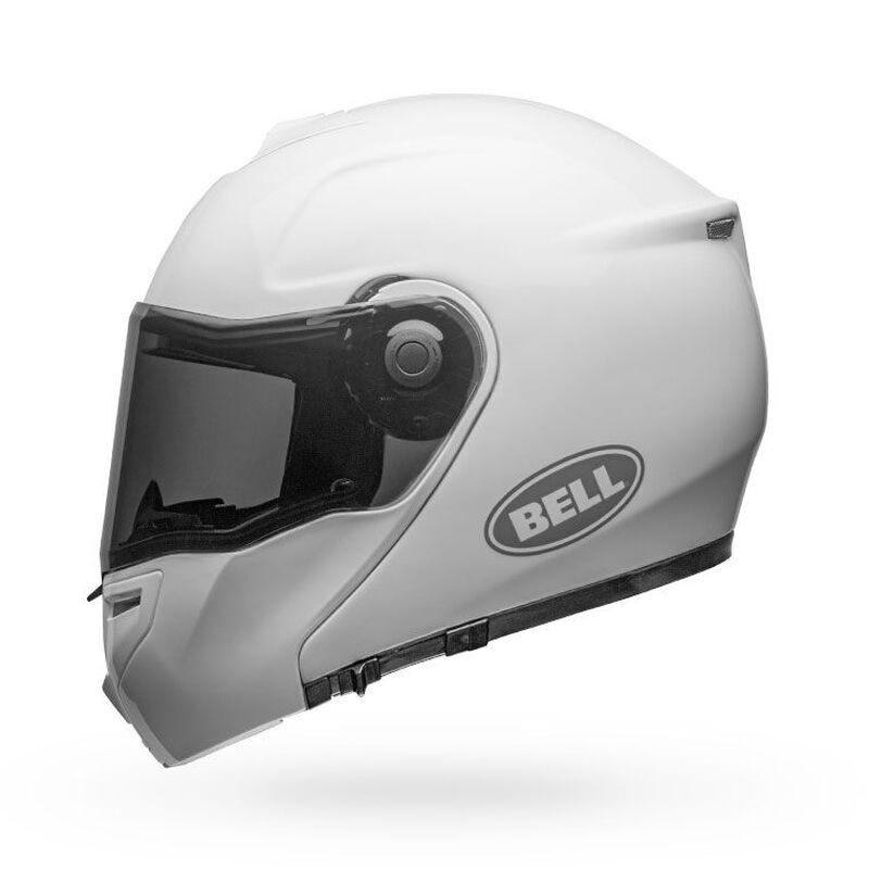Bell SRT Solid Modular Motorcycle Helmet - Side Profile View