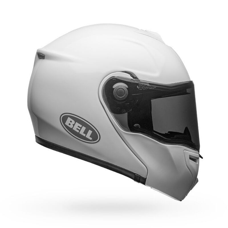 Bell SRT Solid Modular Motorcycle Helmet - Side Profile View