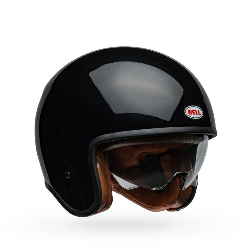 Bell TX501 Solid Open Face Motorcycle Helmet - Front View