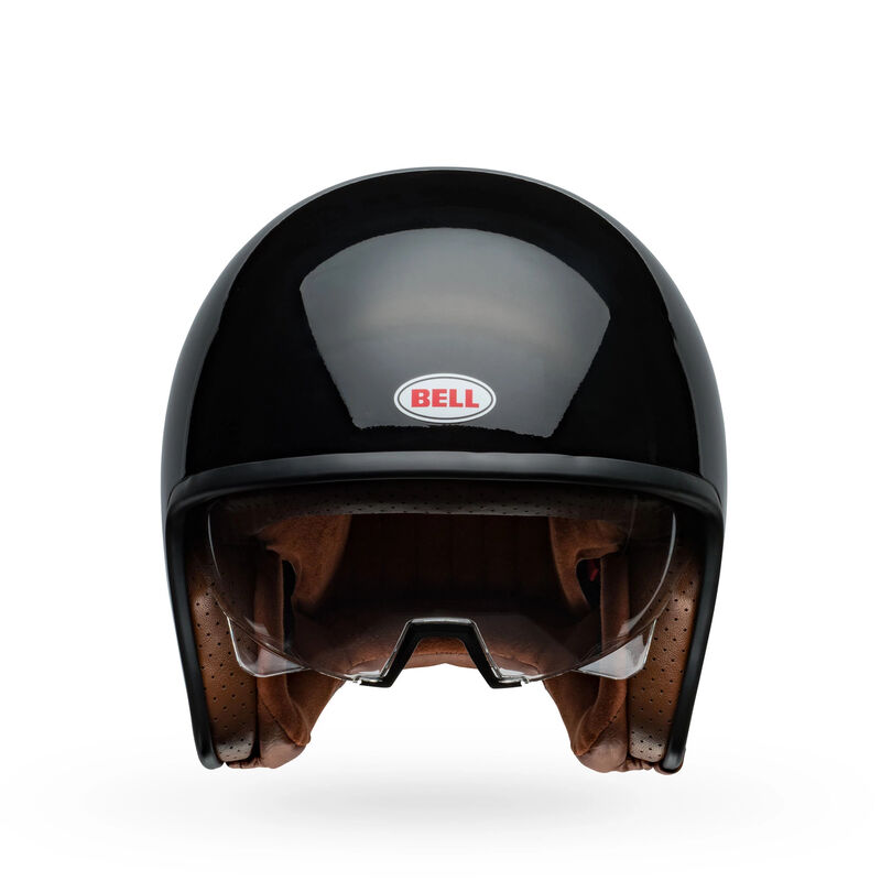 Bell TX501 Solid Open Face Motorcycle Helmet - Front View