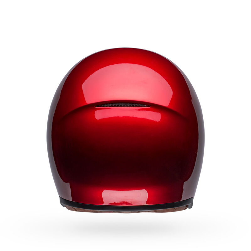 Bell TX501 Solid Open Face Motorcycle Helmet - Back View
