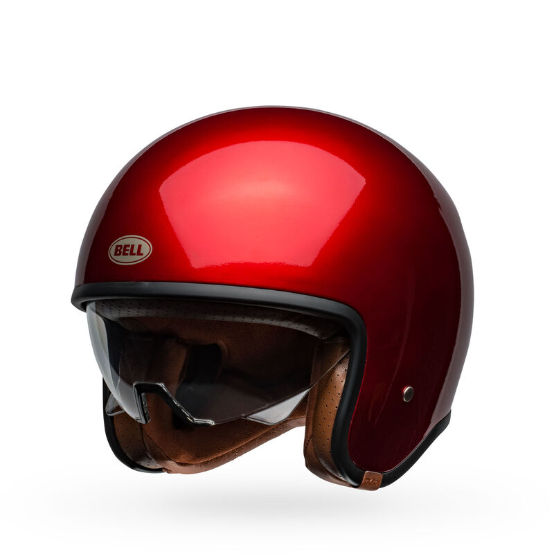 Bell TX501 Solid Open Face Motorcycle Helmet - Front View