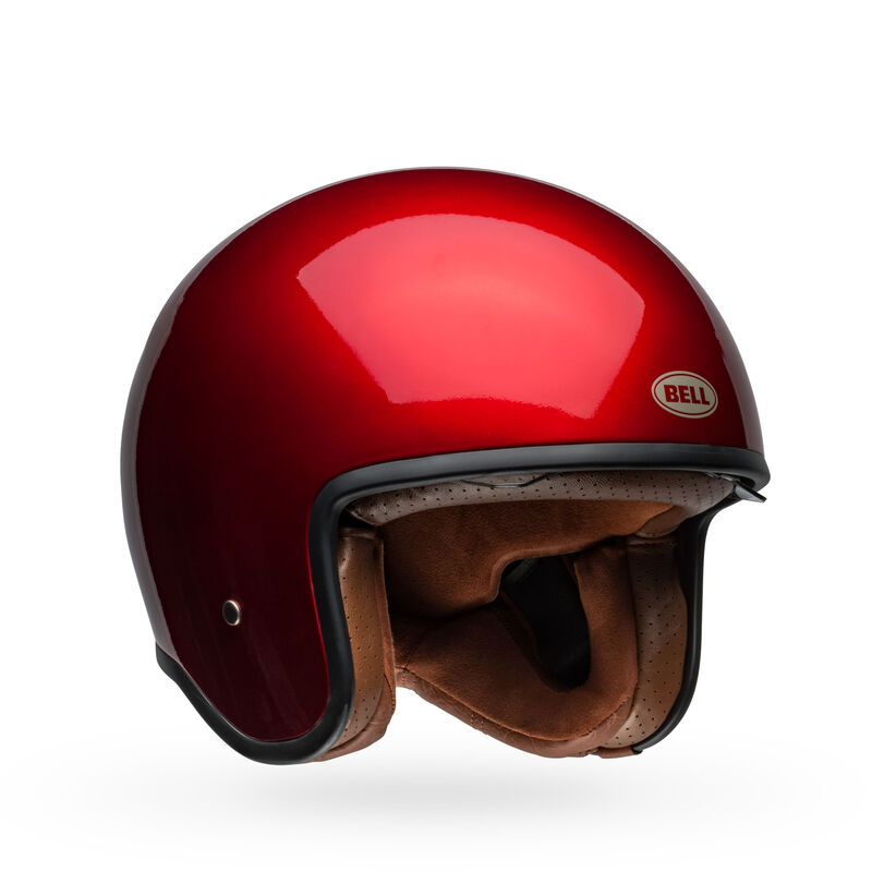 Bell TX501 Solid Open Face Motorcycle Helmet - Front View
