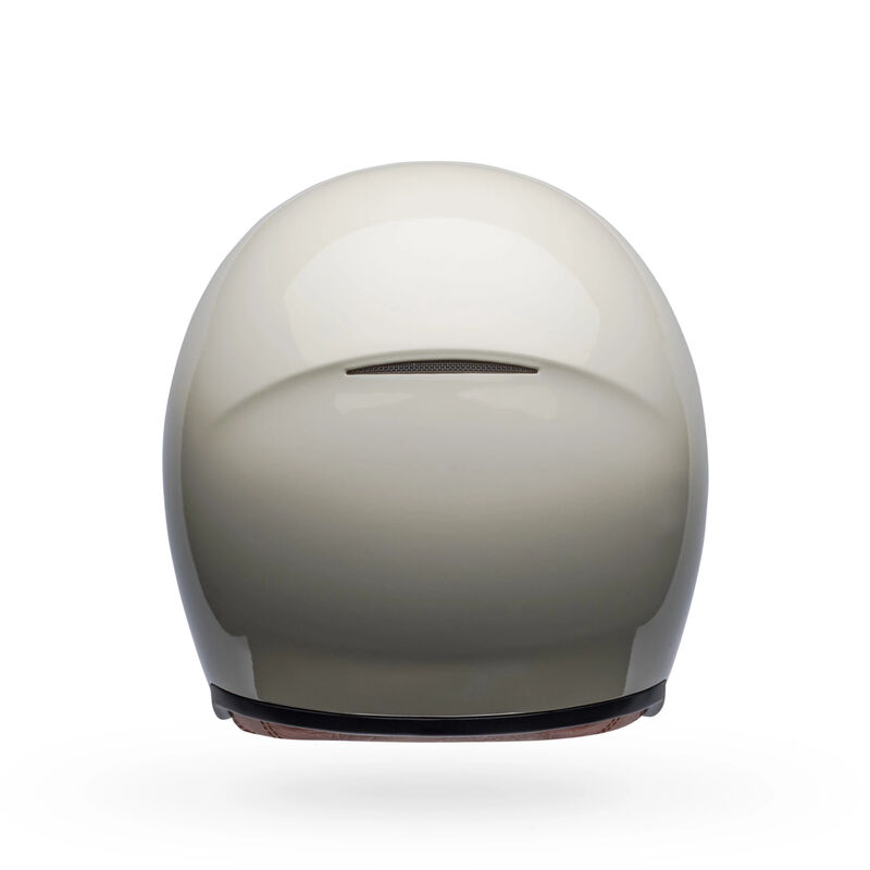 Bell TX501 Solid Open Face Motorcycle Helmet - Back View