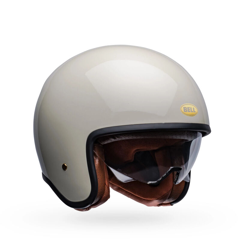 Bell TX501 Solid Open Face Motorcycle Helmet - Front View