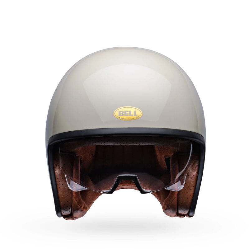Bell TX501 Solid Open Face Motorcycle Helmet - Front View