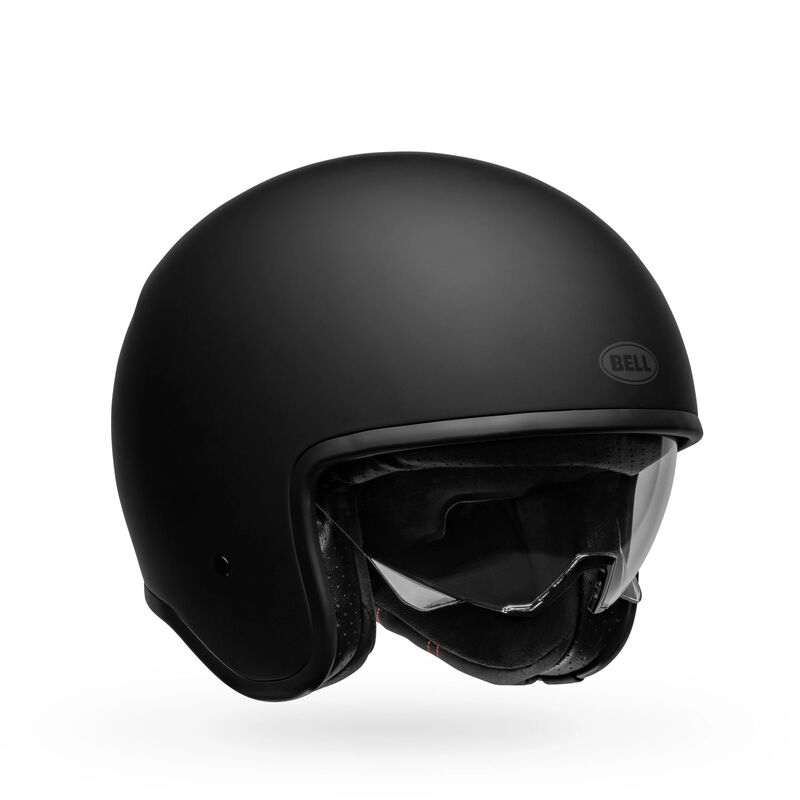 Bell TX501 Solid Open Face Motorcycle Helmet - Front View