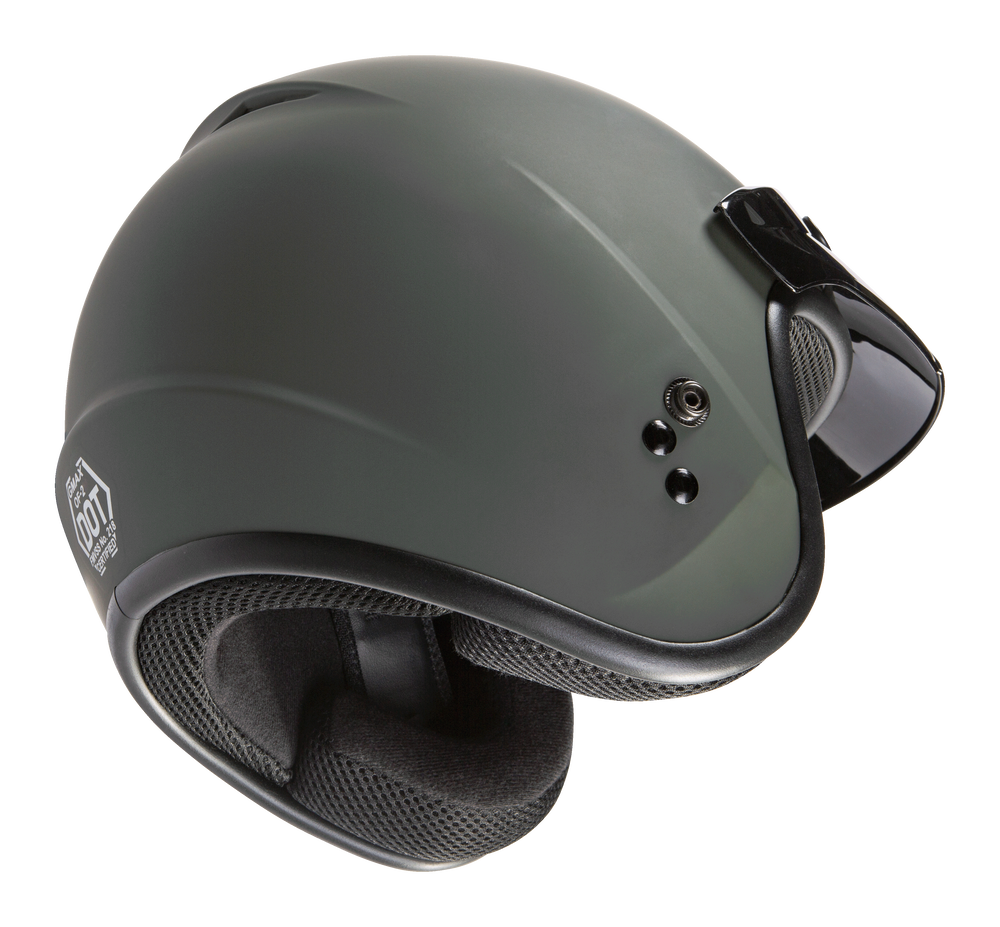 Gmax GM-32 Solid Open Face Motorcycle Helmet