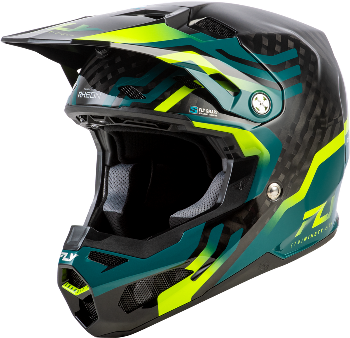 Fly Racing Formula S Carbon Byte MX Motorcycle Helmet