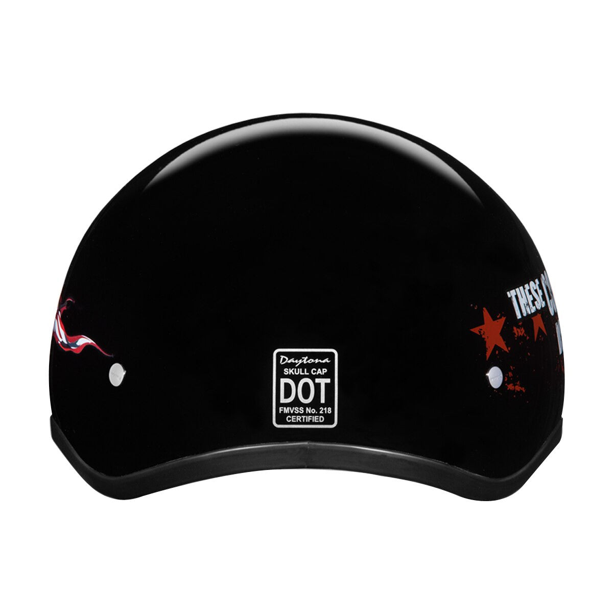 Daytona Skull Cap Patriot Half Helmet