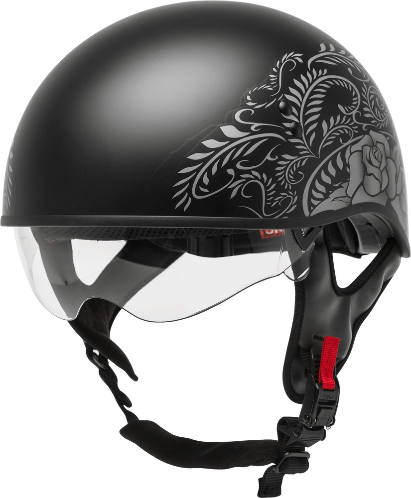GMax HH 65 Solid Half Face Motorcycle Helmet