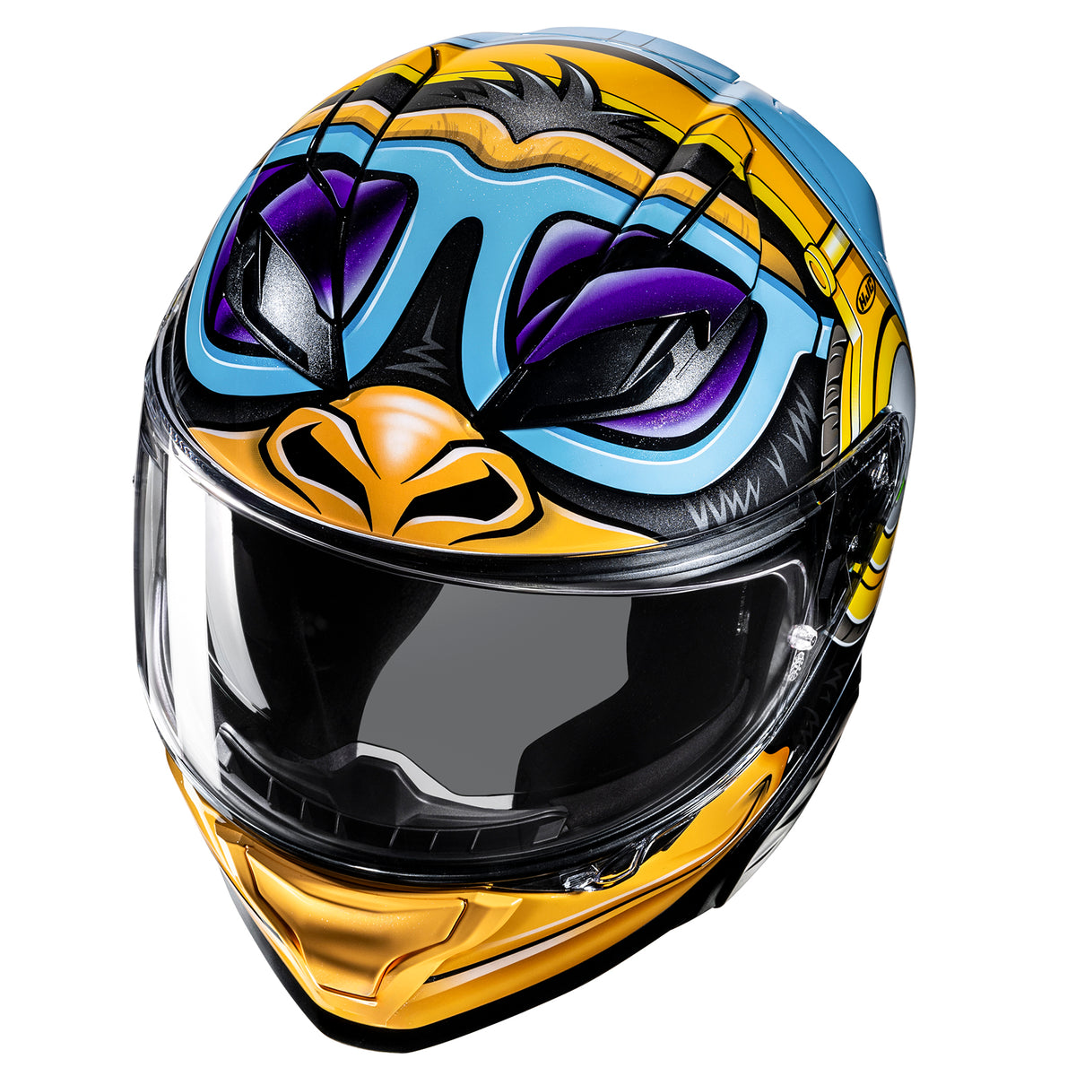 HJC F71 Monkey DJ Full Face Motorcycle Helmet