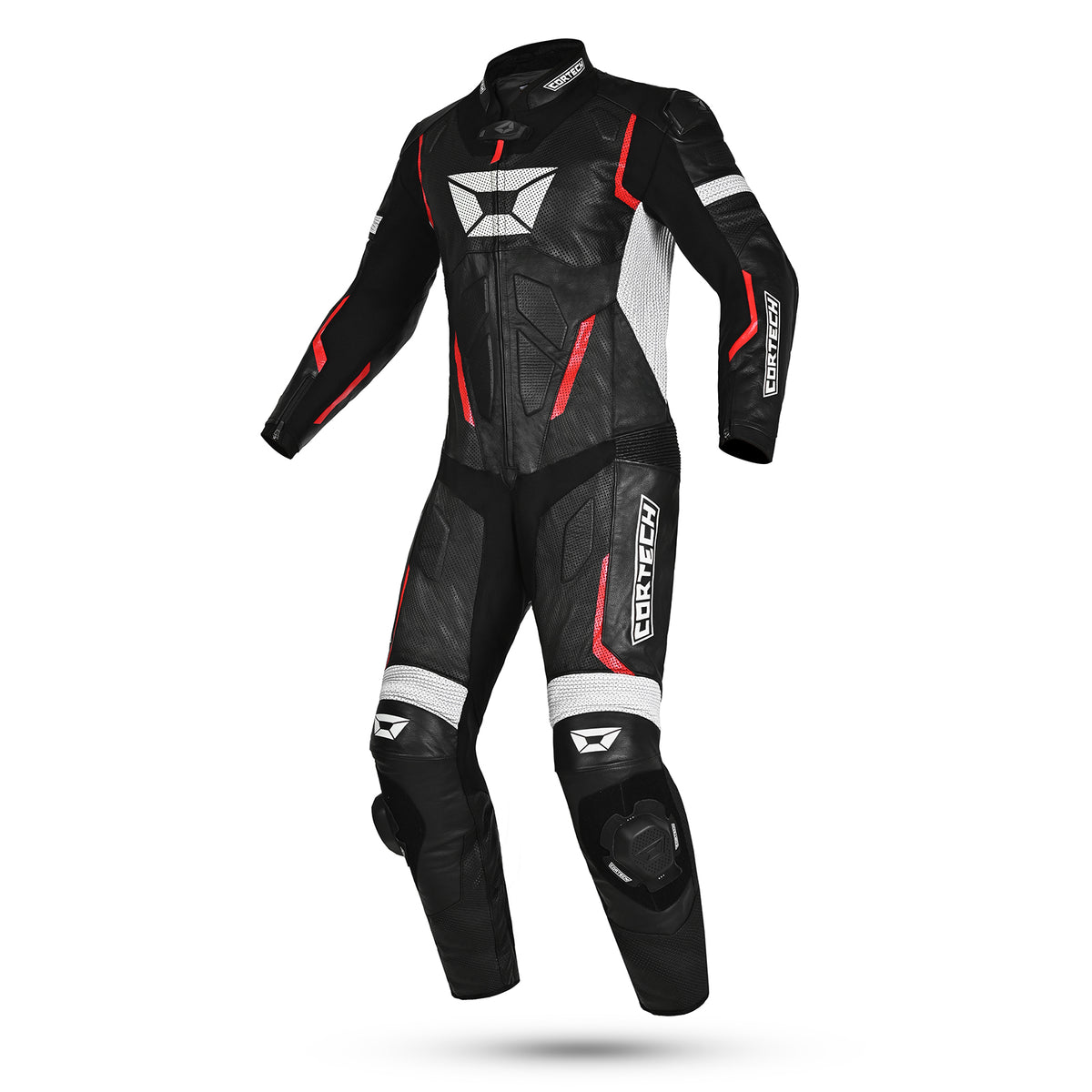 Cortech Revo RR 1-Piece Leather Motorcycle Race Suit