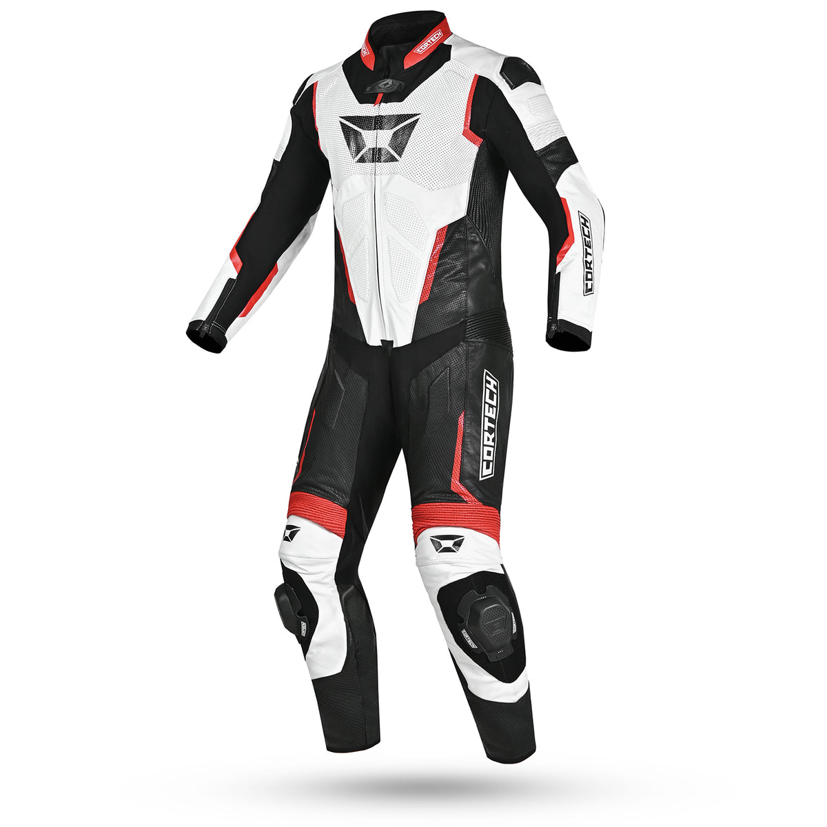 Cortech Revo RR 1-Piece Leather Motorcycle Race Suit