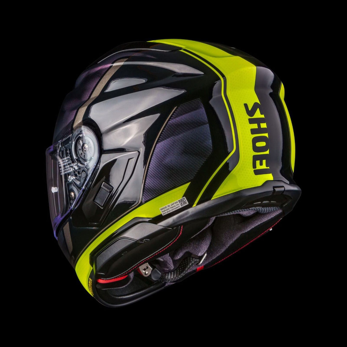 shoei-gt-air-3-scenario-full-face-motorcycle-helmet-black-hi-viz-back-view