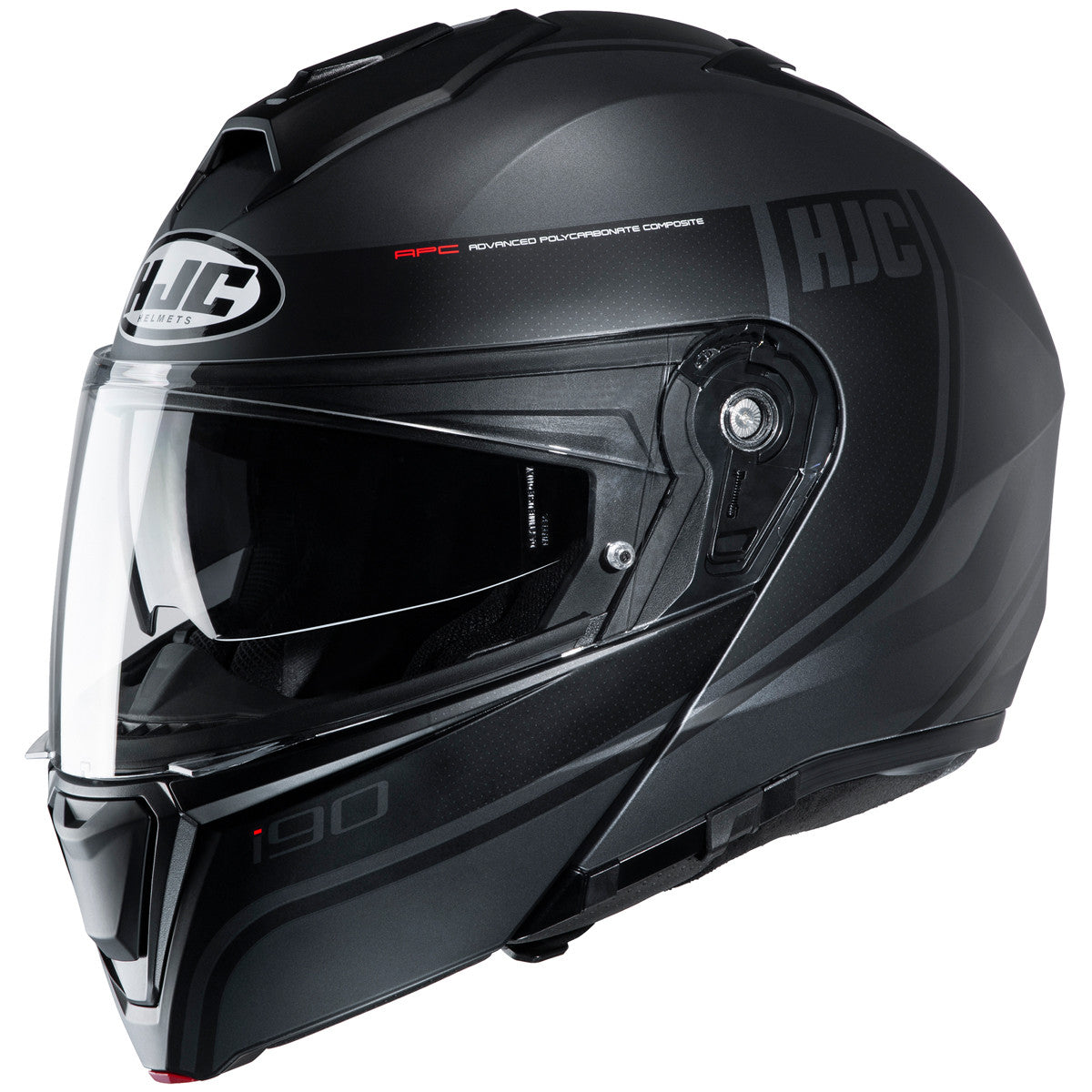 HJC i90 Davan Modular Helmet-Black/Grey