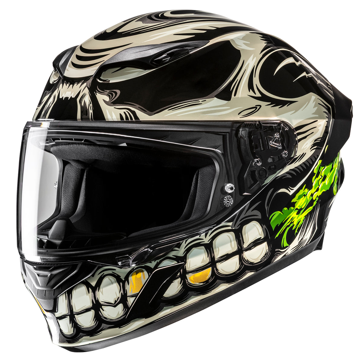 HJC i11 Acid Skull Full Face Motorcycle Helmet
