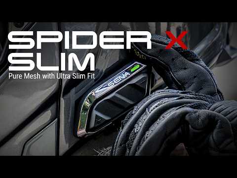 SENA SPIDER X Slim Compact Size Premium Performance
