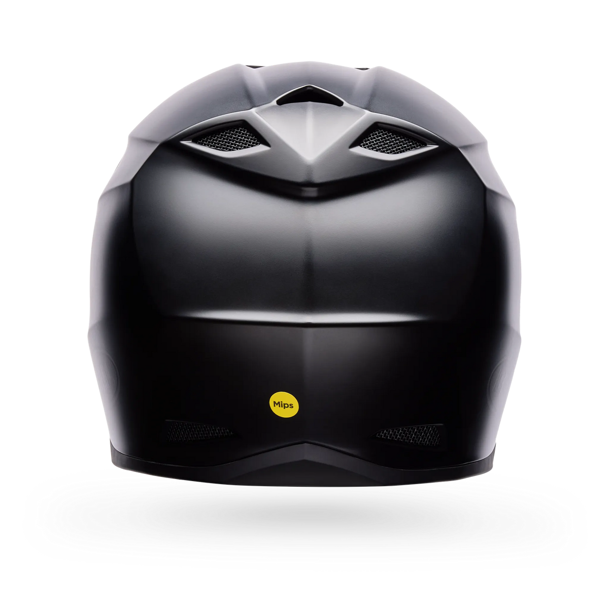 Bell MX-10 Mips Solid Motorcycle Helmet - Matte Black - Back View