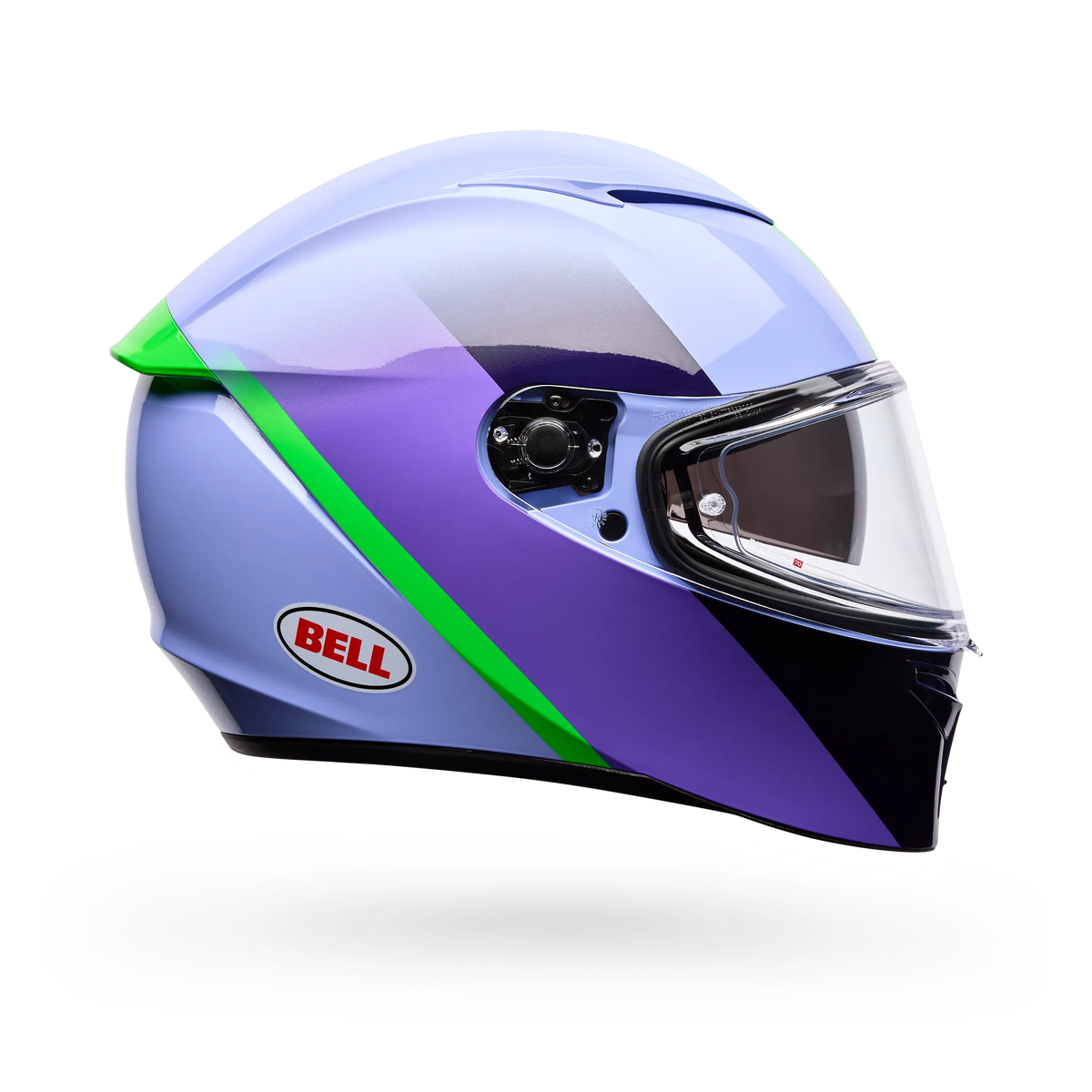 Bell Lithium Mips Bash Full Face Motorcycle Helmet - Purple - Side View