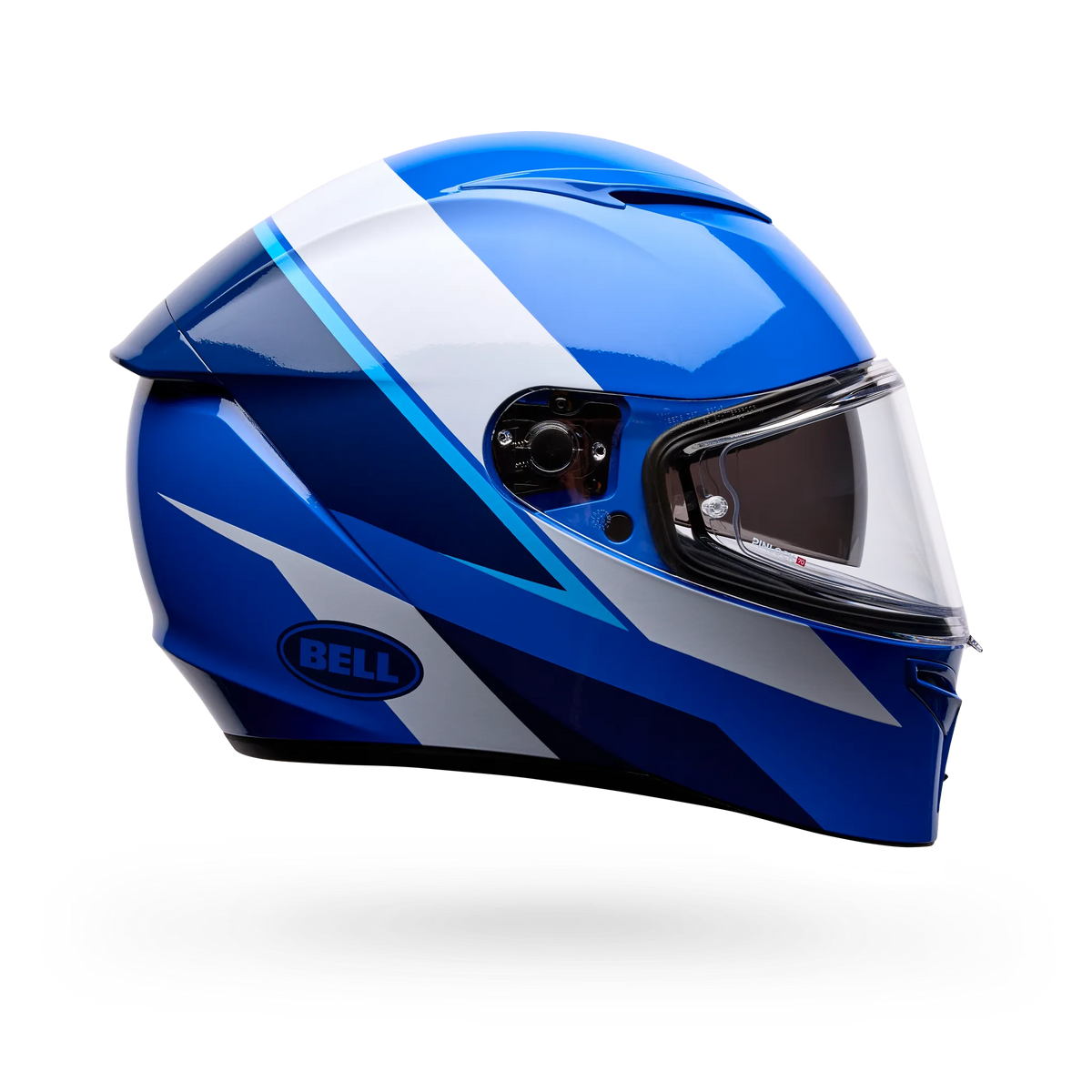 Bell Lithium Flip Full Face Motorcycle Helmet - Blue - Side View