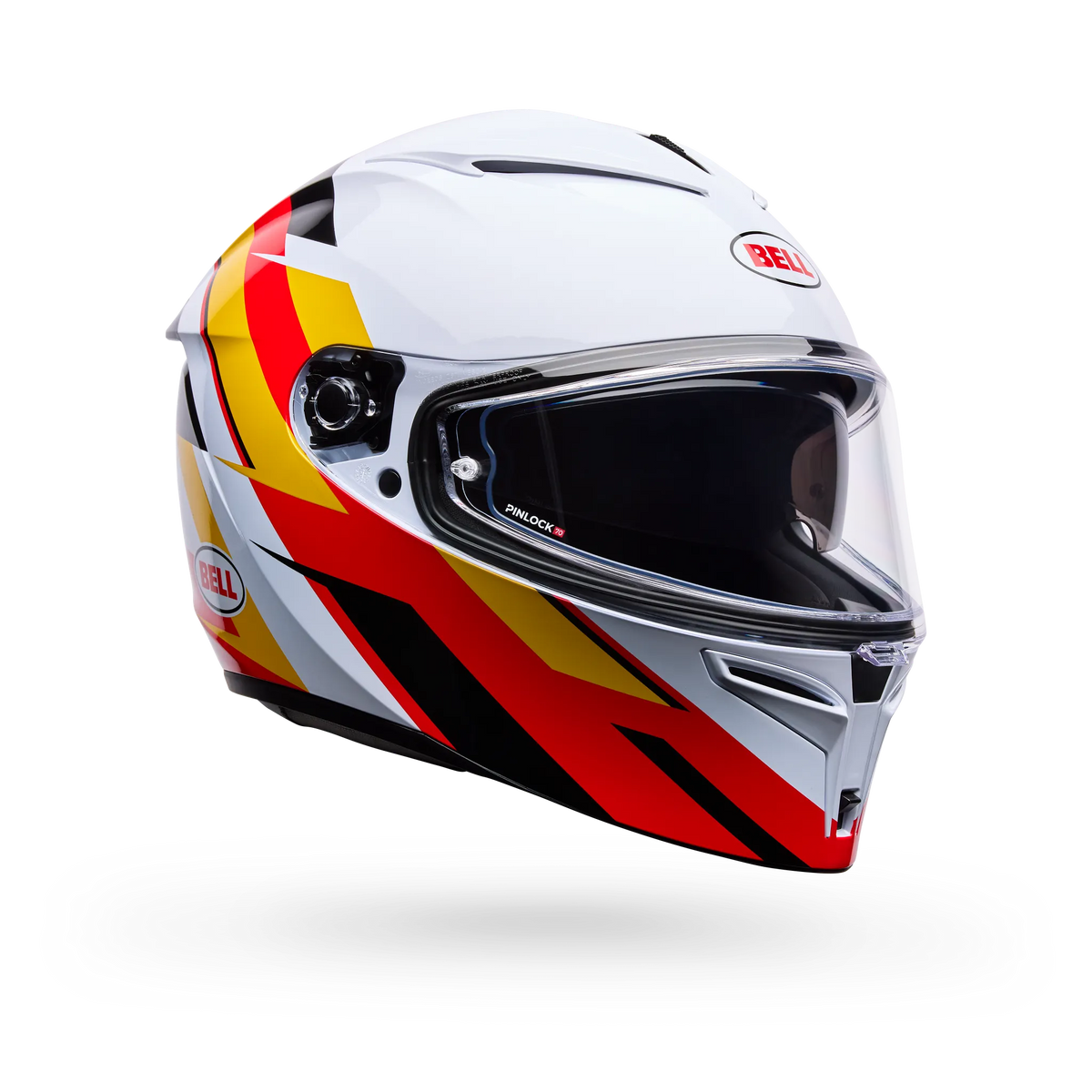 Bell Lithium Nova Full Face Motorcycle Helmet - White/Red - Main