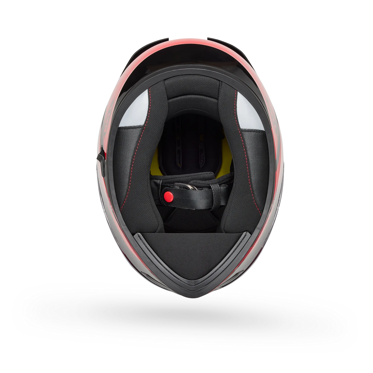 Bell Lithium Mips Tech Full Face Motorcycle Helmet - Red/Black - Bottom View