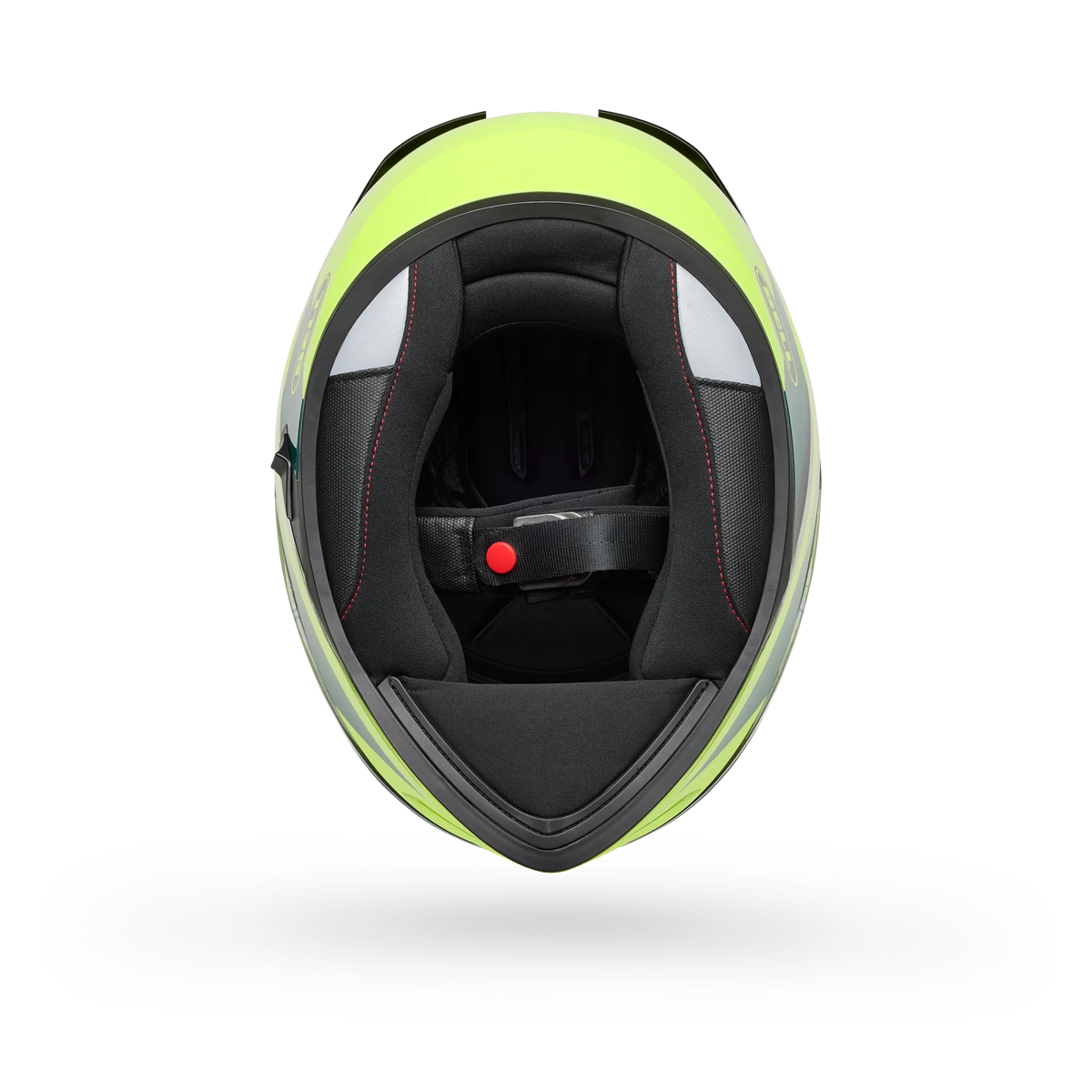 Bell Lithium Flip Full Face Motorcycle Helmet - Yellow - Bottom View