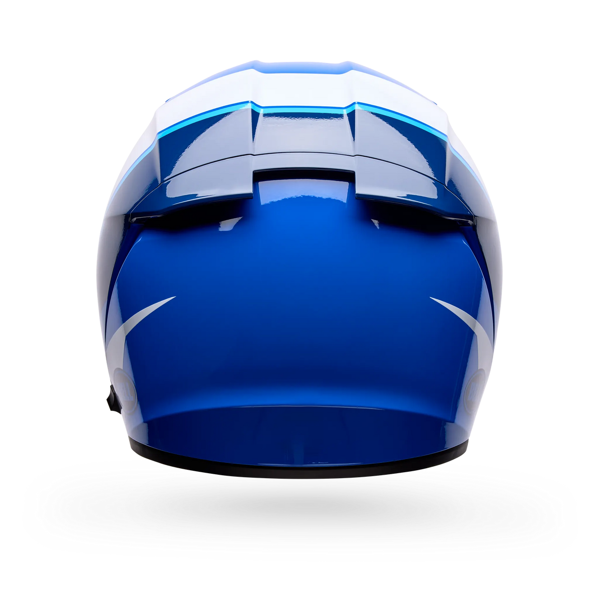 Bell Lithium Flip Full Face Motorcycle Helmet - Blue - Back View