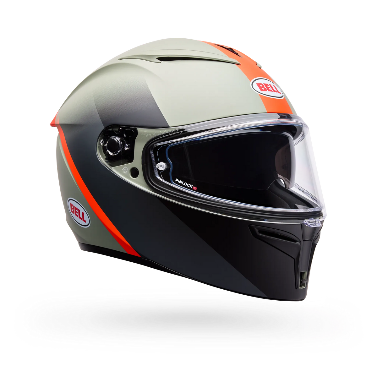 Bell Lithium Mips Bash Full Face Motorcycle Helmet - Grey/Orange - Main