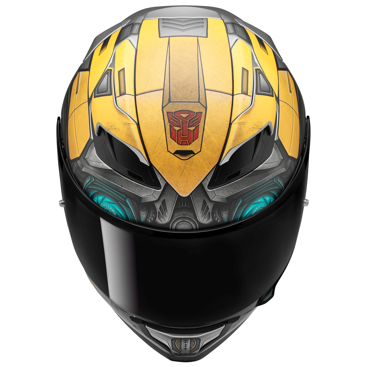 HJC F71 Bumblebee Full Face Motorcycle Helmet